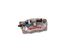 Brembo Caliper, Left, P4 30mm, GP4-rs, Cast Monobloc, 108mm Radial Mount, Titanium Gray