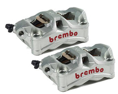 Brembo Caliper Set, P4 30mm, StyleMA, Cast Monobloc, 100mm Radial Mount, Front, Titanium Grey