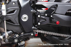 Bonamici Racing Aluminium Rearsets BMW S 1000 R 2021-2023