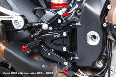 Bonamici Racing Aluminium Rearsets BMW S 1000 R 2021-2023