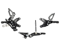 Bonamici Racing Aluminium Rearsets BMW S 1000 RR - HP4 (street) 2008-2014