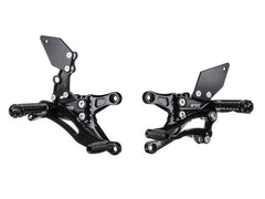 Bonamici Racing Aluminium Rearsets Kawasaki ZX-6R 2019 - 2023