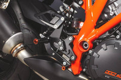Bonamici Racing Aluminium Rearsets KTM 1290 Superduke / R / GT 2017 - 2019