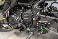 Bonamici Racing Aluminium Rearsets Ninja 250/400 2018-2023