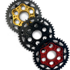 520 Conversion Quick Change Sprocket Kit - Superlite RS Series Sprocket Set W/ D.I.D. X-Ring Sealed Chain - DUCATI 998 V4 R Panigale '19-22