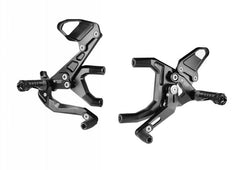 Bonamici Racing Aluminum rearsets Ducati Streetfighter V2 22-23