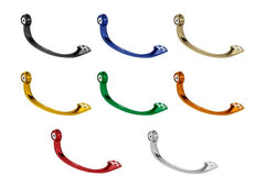 Bonamici Racing Aluminum lever protection EVO RH side - BLACK (without adaptor)