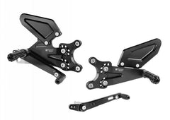 Bonamici Racing Aluminum rearsets Triumph Street Triple 765R/RS 765 23-23