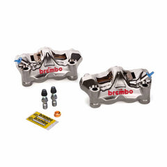 Brembo Caliper Set GP4-RX Radial CNC 100mm Nickel