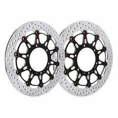 Brembo Disc Set 320x5.5mm Groove HPK Floating Black Suzuki