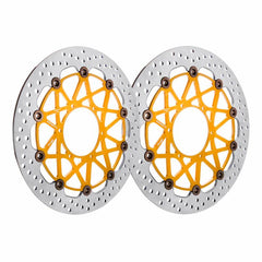Brembo Disc Set 320x5.5mm Supersport HPK Floating Gold