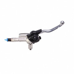 Brembo Master Cylinder, Clutch, PS 9x17.7 w/ Integrated Reservoir w/ Polished Adj. Lever .40, MX, Off-Road Axial, Front, Silver