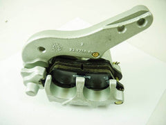 Brembo Caliper, PF 2x28mm w/ Organic Pads Shape V, 95mm Mount, Front, Floating, Left, Silver