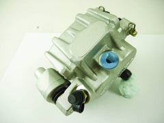 Brembo Caliper, PF 2x28mm w/ Organic Pads Shape V, 95mm Mount, Front, Floating, Left, Silver
