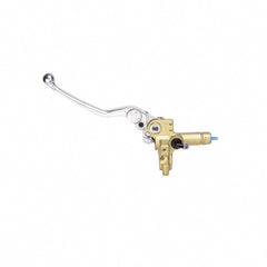 Brembo Master Cylinder, Clutch, PS 13 without Reservoir w/ Polished Adj. Lever .39, Axial, Front, Gold