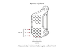 Bonamici Racing Aluminium Rearsets Kawasaki ZX-4RR