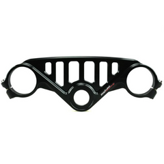 MELOTTI RACING BLACK RACE HIGH TRIPLE CLAMPS YAMAHA R6 2006-2023 GP Version