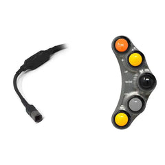 JET PRIME Racing left handlebar switch for Ducati Panigale V4/S/R Titanium Color