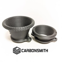 Carbon Smith 2020+ APRILIA RS660 DIMPLED VELOCITY STACKS FOR RACE EXHAUST
