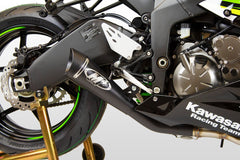 M4 Exhaust Full System with Black GP19 Canister - KA6982-GP19