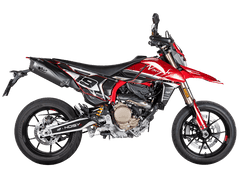Spark Ducati Hypermotard 698 "Double Force Evo Carbon" Slip-On Exhaust