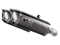 Spark Ducati Hypermotard 698 "Double Force Evo Carbon" Slip-On Exhaust