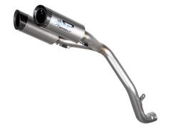 Spark Triumph Speed Triple 1200 "Double Dyno" High Mount Exhaust (Carbon)