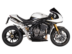 Spark Triumph Speed Triple 1200 "Double Dyno" High Mount Exhaust (Carbon)