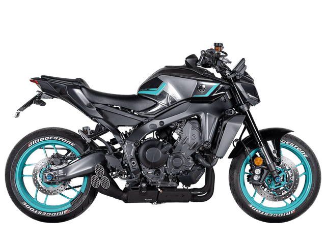 Spark Triple Exit Dark Race Exhaust Yamaha MT-09/XSR 900 2021