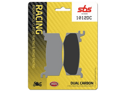 SBS Brake Pad Set Racing Dual Carbon Front Brembo Hypure caliper
