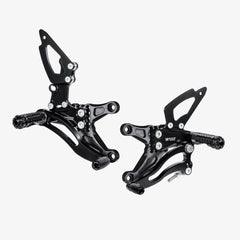 Bonamici Racing Aluminium Rearsets Ducati Kawasaki ZX-6R 2007 - 2008