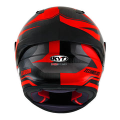 KYT NZ-Race Carbon Helmet - Carbon Competition Red
