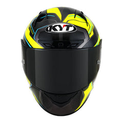 KYT NZ-Race Carbon Helmet - Carbon Competition Yellow