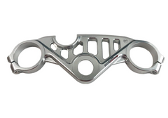 MELOTTI RACING SILVER ROAD TRIPLE CLAMPS YAMAHA R1 2007-2024