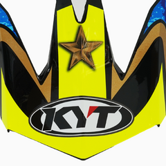 KYT Skyhawk Peak Helmet - Hi-Fly