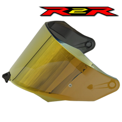KYT R2R Visors Helmet - Iridium Gold BACKORDERED