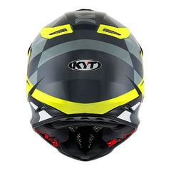 KYT Skyhawk Helmet - Glowing Anthracite/Yellow