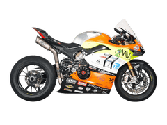 Spark Ducati Panigale V4 S/R Streetfighter "Double Grid-O" Titanium Full Exhaust System (WSBK Evolution)