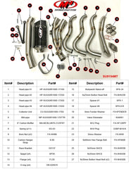 M4 Exhaust Full System with Titanium Midpipe and Carbon Tech1 Canister - SU9154MT