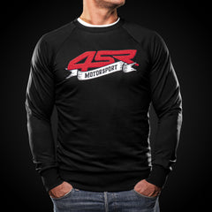 4SR Sweatshirt Motorsport Flag Black