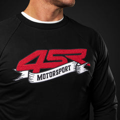 4SR Sweatshirt Motorsport Flag Black