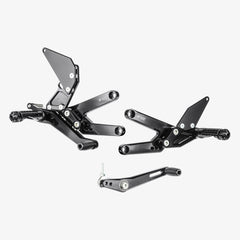 Bonamici Racing Aluminium Rearsets Triumph Daytona 675 without Quickshifter - senza QS 2013 - 2017
