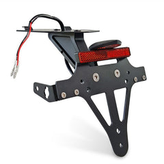 Alpha Racing License Plate Holder Set Aluminum