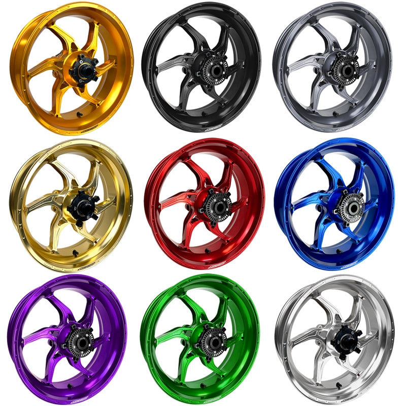 Core Moto Apex-6 2008-12 Suzuki GSX1300R Hayabusa Forged Wheels