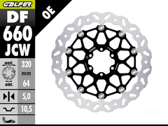 Galfer Moto Guzzi V7 Front Brake 320mm Billet Floating Floatech Rotor (2007-)