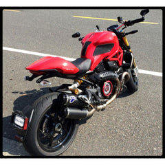 TechSpec DUCATI MONSTER 821 / 1200 R (2014 - 2016) Snake Skin Tank Grips: Free Center Tank Protector 2 Included
