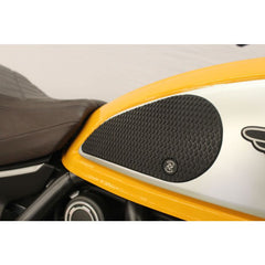 TechSpec DUCATI SCRAMBLER (2015 - 2020) SnakeSkin Tank Grips: Free Center Tank Protector Included
