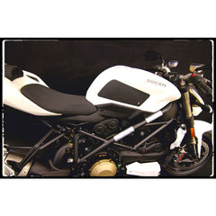 TechSpec DUCATI STREET FIGHTER 848 (2008 - 2015) Snake Skin Tank Grips