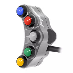 JETPRIME RACING Left Racing Switch Panel for BMW S 1000 RR (Titanium)