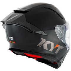 KYT R2R Solid Helmet - Plain Matte Black